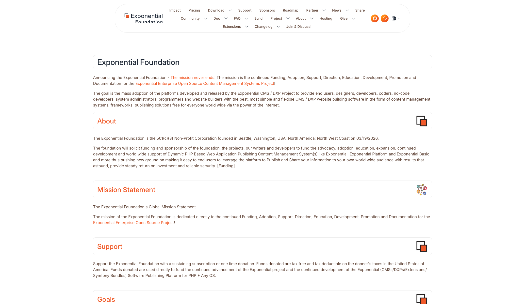 ExponentialFoundation.earth Screenshot ExponentialFoundation.earth Screenshot